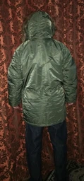 Парка Alpha Industries Slim Fit N-3B Parka 4XL Maroon/Orange фото від покупців 5