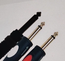 Готовый аудио кабель Jack 6,3 stereo — 2xJack 6,3 mono BIG YC004 5м