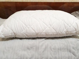 Подушка для сну Sleepingg Антиалергенне волокно 50х70 Біла стьобаний чохол (4820227283200)