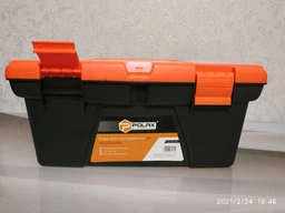 Ящик для инструментов Polax пластиковые замки 16" (01-016) фото от покупателей 11