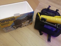 Автокомпресор Vitol Торнадо КА-Т12191 150 psi 28 A 90 л клеми ліхтар шланг 7.5 м з дефлятором 2 циліндри (КА-Т12191) фото від покупців 2