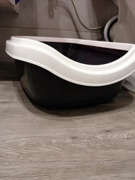 Туалет для котов Природа Comfort M 41 х 30 х 13 см Ультрамарин (4823082417384) фото от покупателей 1