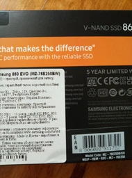 SSD диск Samsung 860 Evo-Series 500GB 2.5" SATA III V-NAND 3bitMLC (MZ-76E500BW) фото от покупателей 19