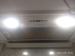Витяжка вбудована PERFELLI BIET 6512 A 1000 IV LED (1000 м3/год, 3 швидк., електронне кер., дисплей) 121027 фото от покупателей 3