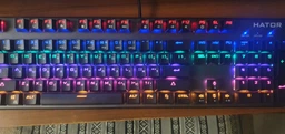 Клавиатура механическая HATOR Starfall Rainbow Origin Red (HTK-608)