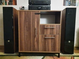 Тумба офісна L-800 combi Loft design Дуб Борас