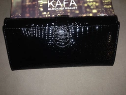 Кошелек женский кожаный Kafa RFID AE031 красный фото от покупателей 17
