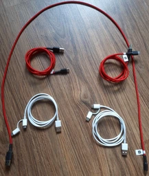 Кабель Xiaomi Mi Braided USB Type-C 100 см Red (SJV4110GL) фото от покупателей 1