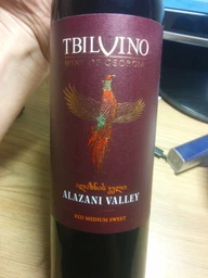 Вино Tbilvino Алазанская долина красное полусладкое 0.75 л (4860038075403) фото от покупателей 4