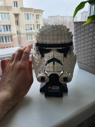 Конструктор LEGO Star Wars Шлем штурмовика 647 деталей (75276) фото от покупателей 10