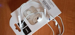Навушники HOCO M1 Original Series Earphones (3.5 mm mini-Jack) з мікрофоном White фото від покупців 8