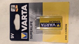 Батарейка VARTA SUPERLIFE 6F22 BLI 1 шт (02022101411) (4008496556427) фото от покупателей 5