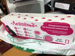 Упаковка влажного корма для кошек Леопольд Мясной корм Рагу с кроликом и индюшкой в соусе 24 шт по 100 г (4820185491730-24) фото от покупателей 1