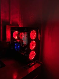 Вентилятор 1STPLAYER A1-15LED Red Bulk фото от покупателей 3