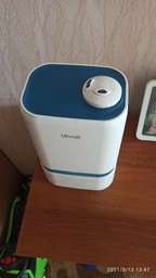 Ультразвуковой увлажнитель воздуха LEVOIT Dual 150, бак 3 л, холодный туман, 3 уровня увлажнения, до 25 часов автономной работы, бесшумный 28 дБ, ароматерапия, для помещений до 27 м², белый фото от покупателей 4