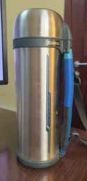 Термос ZOJIRUSHI SF-CС15XA 1.5l (складна ручка + ремінець) Сталевий фото від покупців 16