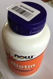 Витамины Now Foods Биотин (В7) 5000 мкг 120 вегетарианских капсул фото от покупателей 2