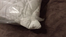 Подушка для сна Sleepingg Антиаллергенное волокно 50х70 Белая стеганый чехол (4820227283200) фото от покупателей 19
