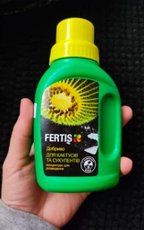 Жидкое удобрение для кактусов и суккулентов Fertis без хлора 0,25 л (10508580) 4779039690662