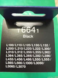 Контейнер с чернилом Epson T6641 для L100/L200/L300/L120/L3050/L3070/L366 Black (C13T66414A)