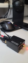 Аудио конвертер декодер цифрового звука переходник адаптер spdif toslink optical coaxial в аналоговый 2.0 RCA analog AUX ЦАП AY18 EU Plug фото от покупателей 4