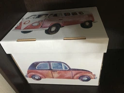 Ящик для зберігання картоний ONE, авто 2
