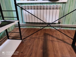 Письменный стол Ferrum-decor Серии Конект c этажеркой 75x120x60 черный ДСП Дуб Сан-Марино 16мм (XK00182) фото от покупателей 2