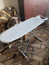Доска гладильная проф. IB01 Silver с подставкой для утюга фото от покупателей 1