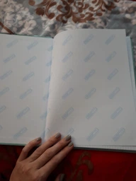 Книга канцелярська Buromax Romantic A4 у клітинку 96 аркушів Синя (BM.2400-302) фото від покупців 1