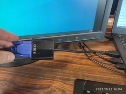 Переходник Ultra HDMI A Plug - VGA 0.2 м (UC-01) фото от покупателей 8