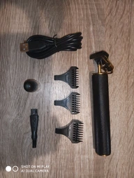 Професійний триммер для окантовки KEMEI KM-1971, окантувальна машинка для стрижки фото від покупців 3