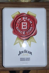 Виски Jim Beam White 4 года выдержки 0.7 л 40% + 2 бокала в железной коробке (5060045588715) фото от покупателей 1