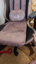 Комп'ютерне крісло для геймера AeroCool Duke Tan Grey (AEROAC-280DUKE-GREY) фото від покупців 14