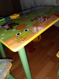 Дитячий столик BabyTable Малюки з 2 стільцями