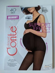 Колготы 40 Den женские больших размеров Conte Elegant CE Mommy 5 р Бежевые (4810226561294) фото от покупателей 7