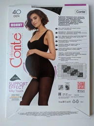 Колготы 40 Den женские больших размеров Conte Elegant CE Mommy 5 р Бежевые (4810226561294) фото от покупателей 6