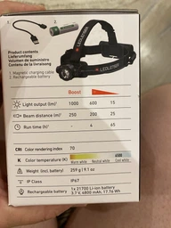 Ліхтар налобний акумуляторний LedLenser H7R CORE (502122) фото від покупців 2