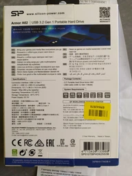 Жесткий диск Silicon Power Armor A62S 1TB SP010TBPHD62SS3B 2.5 USB 3.2 External фото от покупателей 9