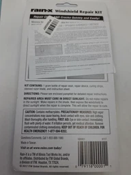 Комплект для ремонту скла RAIN-X Windshield Repair KIT (600001) фото від покупців 1