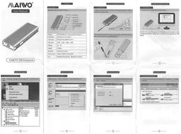 Внешний карман Maiwo для M.2 SSD NVMe (PCIe) / M.2 SSD SATA - USB 3.1 Type-C (K1687P2)