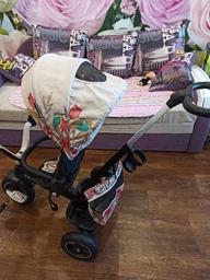 Дитячий 3-колісний велосипед 5 в 1 Kinderkraft EasyTwist Midnight Green 5902533914500 фото від покупців 14