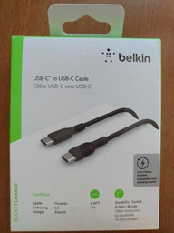 Кабель Belkin USB-С — USB-С PVC 2 м Black (CAB003BT2MBK) фото від покупців 5