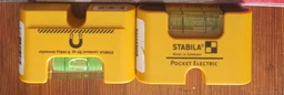 Уровень мини Stabila Type Pocket Electric магнитный 70 х 20 х 40 мм (17775st) фото от покупателей 3