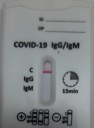 Экспресс-тест ECOTEST COV-W23M для выявления COVID-19, антитела IgG/IgM №1 фото от покупателей 10