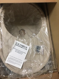 Кухонная мойка гранитная Globus Lux Ohara миндаль 770х500мм-А0008 фото от покупателей 3