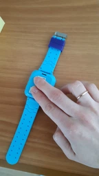 Смарт-годинник KID Watch Дитячі Розумні годинник GPS з вологозахист IP67 Сині з блакитним фото від покупців 8
