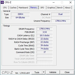 Оперативная память Kingston Fury DDR4-3600 65536MB PC4-28800 (Kit of 2x32768) Beast Black (KF436C18BBK2/64) фото от покупателей 9