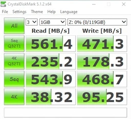 Silicon Power A56 128GB 2.5" SATAIII TLC (SP128GBSS3A56B25) фото від покупців 2