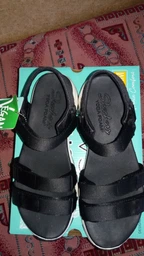 Жіночі сандалі Skechers D`Lites Fresh Catch Black/White 39,5 Чорний 31514-BLK фото от покупателей 1