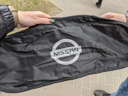 Сумка-органайзер в багажник Nissan чорна розмір 50 х 18 х 18 см фото от покупателей 2